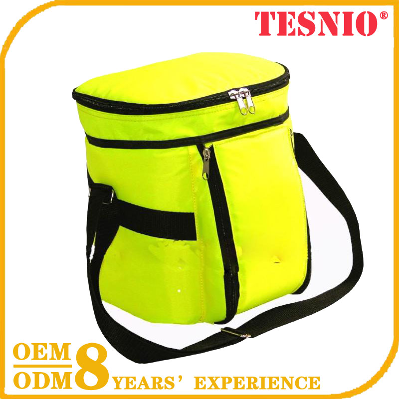 Vertical  Folding Cooler Bag With Stand Wholesale Thermal Insulated TESNIO, DBB084
